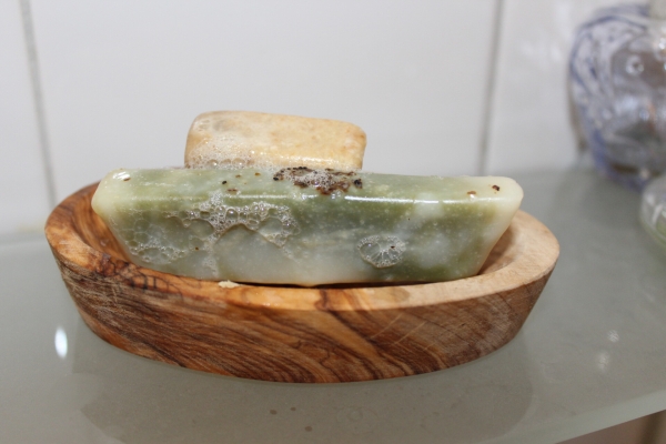 Oval Olivewood Soap dish